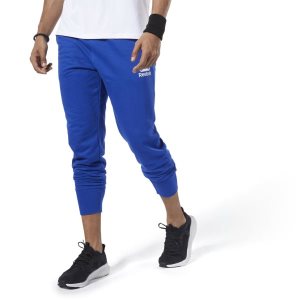 Reebok Training Essentials Logo Jogger Hosen Herren - Blau - DE 274-SNJ